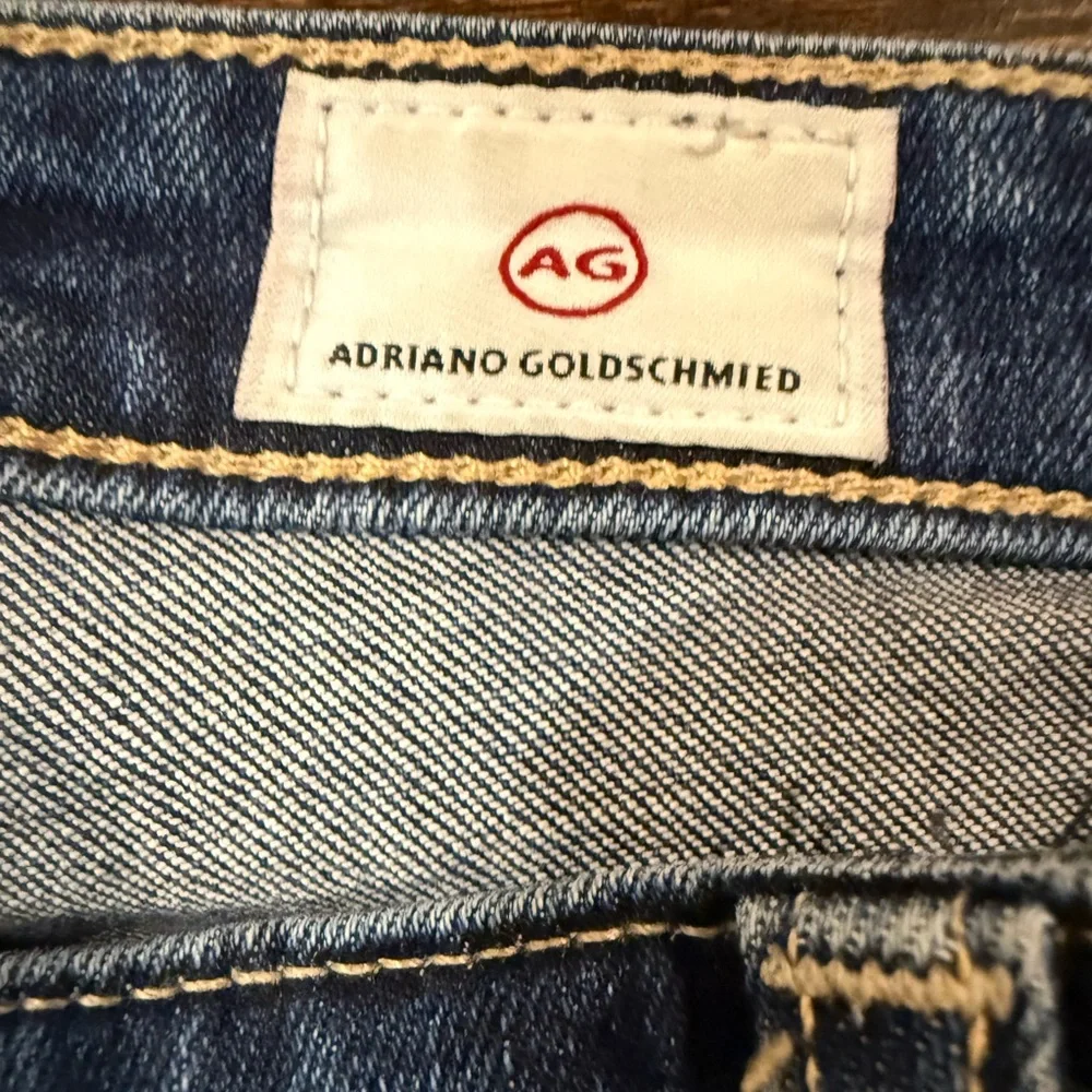 AG Adriano Goldschmied B-Type 02 Cigarette Jeans 27 Dark Wash Straight - Picture 3 of 14